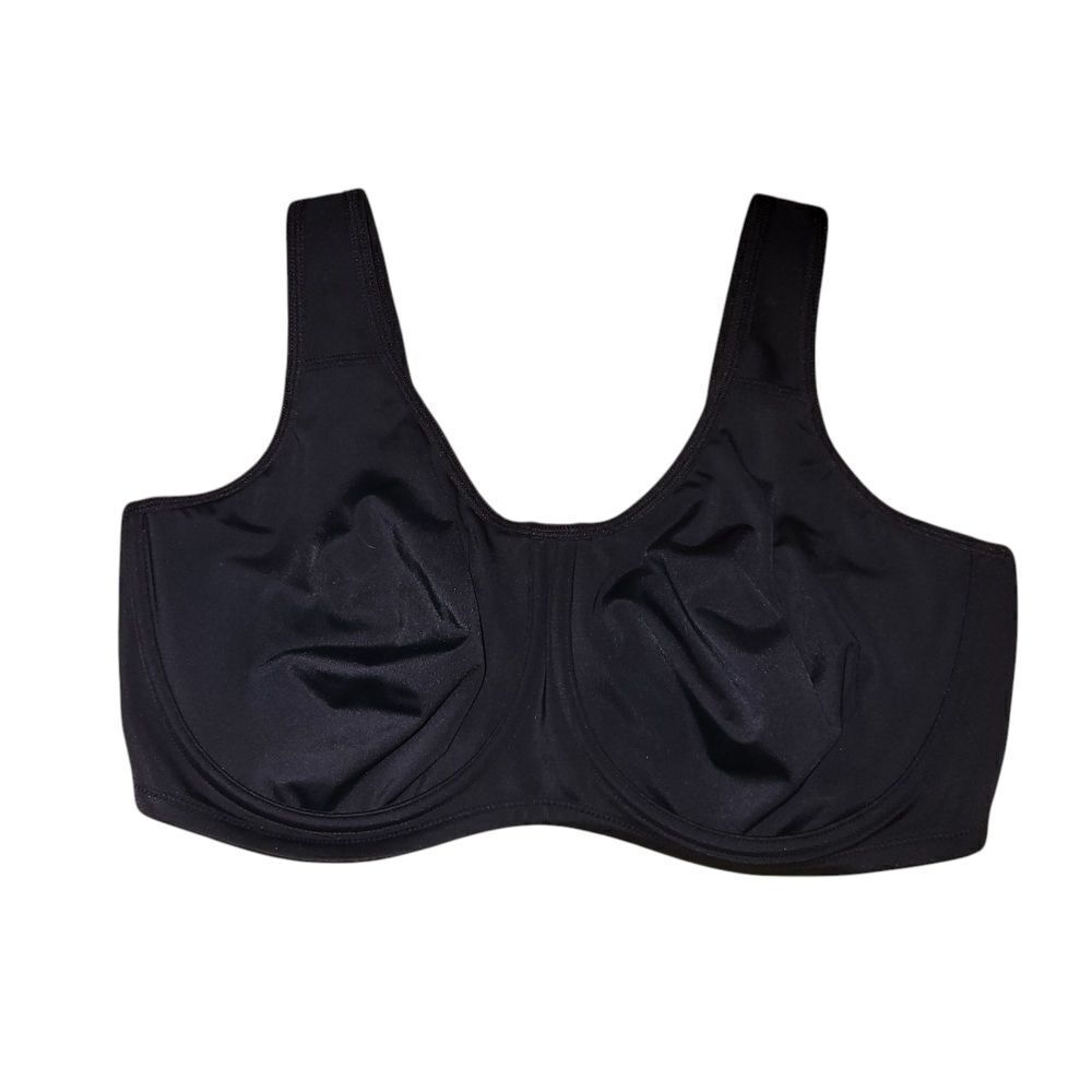 SYROKAN SPORTS BRA SIZE 40 DD BLACK